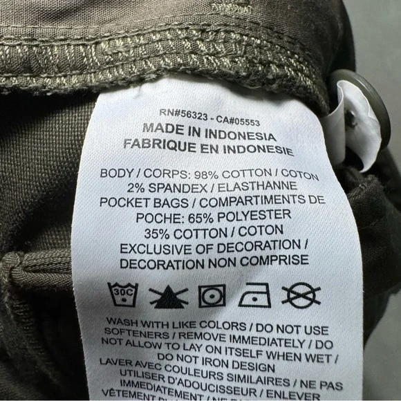 Nike Men's Cargo Shorts - Dark Green - Picture 5 of 6